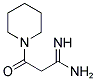 3-OXO-3-PIPERIDIN-1-YL-PROPIONAMIDINE Struktur