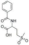 2-(BENZOYLAMINO)-4-(METHYLSULFONYL)BUTANOIC ACID Struktur