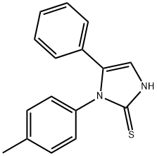 1-(4-METHYLPHENYL)-5-PHENYL-1H-IMIDAZOLE-2-THIOL Struktur