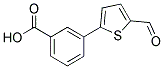 3-(5-FORMYL-THIOPHEN-2-YL)-BENZOIC ACID Struktur