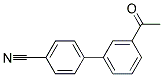 3'-ACETYL[1,1'-BIPHENYL]-4-CARBONITRILE Struktur