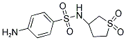 4-AMINO-N-(1,1-DIOXIDOTETRAHYDROTHIEN-3-YL)BENZENESULFONAMIDE Struktur