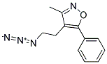 4-(2-AZIDOETHYL)-3-METHYL-5-PHENYLISOXAZOLE Struktur