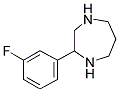 2-(3-FLUORO-PHENYL)-[1,4]DIAZEPANE Struktur