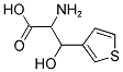 DL-BETA-(3-THIENYL)SERINE Struktur