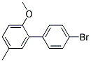 4-BROMO-2'-METHOXY-5'-METHYLBIPHENYL Struktur