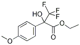 3,3,3-TRIFLUORO-2-HYDROXY-2-(4-METHOXYPHENYL)PROPIONIC ACID ETHYL ESTER Struktur