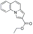 PYRROLO[1,2-A]QUINOLINE-2-CARBOXYLIC ACID ETHYL ESTER Struktur