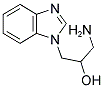 1-AMINO-3-BENZOIMIDAZOL-1-YL-PROPAN-2-OL Struktur