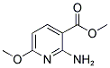 METHYL 2-AMINO-6-METHOXYNICOTINATE Struktur