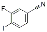 3-FLUORO-4-IODOBENZONITRILE Struktur