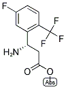 METHYL (3S)-3-AMINO-3-[5-FLUORO-2-(TRIFLUOROMETHYL)PHENYL]PROPANOATE Struktur