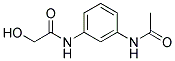 N-[3-(ACETYLAMINO)PHENYL]-2-HYDROXYACETAMIDE Struktur