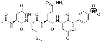 AC-ASP-MET-GLN-ASP-PNA Struktur