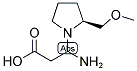 3-AMINO-3-[(S)-2-METHOXYMETHYL-PYRROLIDIN-1-YL]-PROPIONIC ACID Struktur