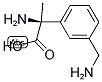 (2S)-2-AMINO-2-[3-(AMINOMETHYL)PHENYL]PROPANOIC ACID Struktur