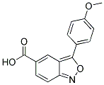 3-(4-METHOXY-PHENYL)-BENZO[C]ISOXAZOLE-5-CARBOXYLIC ACID Struktur