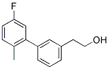 3-(3-FLUORO-6-METHYLPHENYL)PHENETHYL ALCOHOL Struktur