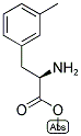 METHYL (2R)-2-AMINO-3-(3-METHYLPHENYL)PROPANOATE Struktur