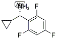 (1S)CYCLOPROPYL(2,4,6-TRIFLUOROPHENYL)METHYLAMINE Struktur