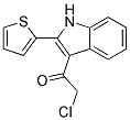 2-CHLORO-1-(2-THIEN-2-YL-1H-INDOL-3-YL)ETHANONE Struktur