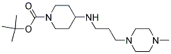 1-BOC-4-[(4-METHYL-PIPERAZIN-1-YLPROPYL)-AMINO]-PIPERIDINE Struktur