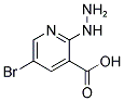 5-BROMO-2-HYDRAZINO-NICOTINIC ACID Struktur