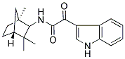 N1-(1,3,3-TRIMETHYLBICYCLO[2.2.1]HEPT-2-YL)-2-(1H-INDOL-3-YL)-2-OXOACETAMIDE Struktur