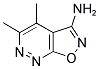 4,5-DIMETHYLISOXAZOLO[5,4-C]PYRIDAZIN-3-AMINE Struktur