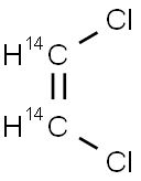 CIS-DICHLOROETHYLENE, [1,2-14C]- Struktur