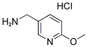 (6-METHOXYPYRIDIN-3-YL)-METHYLAMINE HYDROCHLORIDE Struktur