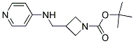 1-BOC-3-[(PYRIDIN-4-YLAMINO)-METHYL]-AZETIDINE Struktur