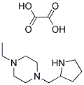 1-ETHYL-4-(PYRROLIDIN-2-YLMETHYL)PIPERAZINE OXALATE Struktur