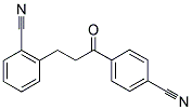 4'-CYANO-3-(2-CYANOPHENYL)PROPIOPHENONE Struktur