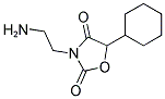 3-(2-AMINO-ETHYL)-5-CYCLOHEXYL-OXAZOLIDINE-2,4-DIONE Struktur