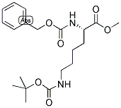 Z-LYS(BOC)-OME Struktur