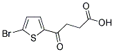 4-(5-BROMO-2-THIENYL)-4-OXOBUTYRIC ACID Struktur