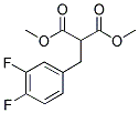 DIMETHYL (3,4-DIFLUOROBENZYL)MALONATE Struktur