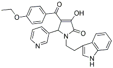 4-(4-ETHOXYBENZOYL)-3-HYDROXY-1-[2-(1H-INDOL-3-YL)ETHYL]-5-(3-PYRIDINYL)-1,5-DIHYDRO-2H-PYRROL-2-ONE