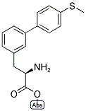 METHYL (2R)-2-AMINO-3-[3-(4-METHYLTHIOPHENYL)PHENYL]PROPANOATE Struktur