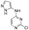 (2-CHLORO-PYRIMIDIN-4-YL)-(2H-PYRAZOL-3-YL)-AMINE Struktur