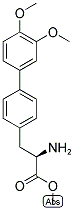 METHYL (2R)-2-AMINO-3-[4-(3,4-DIMETHOXYPHENYL)PHENYL]PROPANOATE Struktur