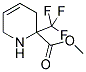 METHYL 2-(TRIFLUOROMETHYL)-1,2,3,6-TETRAHYDROPYRIDINE-2-CARBOXYLATE Struktur