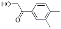 1-(3,4-DIMETHYLPHENYL)-2-HYDROXYETHANONE Struktur