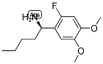 (1R)-1-(2-FLUORO-4,5-DIMETHOXYPHENYL)PENTYLAMINE Struktur