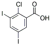 2-CHLORO-3,5-DIIODOBENZOIC ACID Struktur