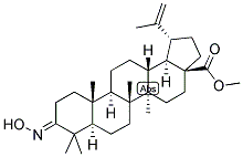 3-HYDROXYIMINO-LUP-20(29)-EN-28-OIC ACID METHYL ESTER Struktur