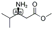 METHYL (3S)-3-AMINO-4-METHYLPENTANOATE Struktur