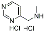 METHYL-PYRIMIDIN-4-YLMETHYL-AMINE DIHYDROCHLORIDE Struktur