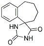 6,7,8,9-TETRAHYDRO-2'H,5'H-SPIRO[BENZO[7]ANNULENE-5,4'-IMIDAZOLIDINE]-2',5'-DIONE Struktur